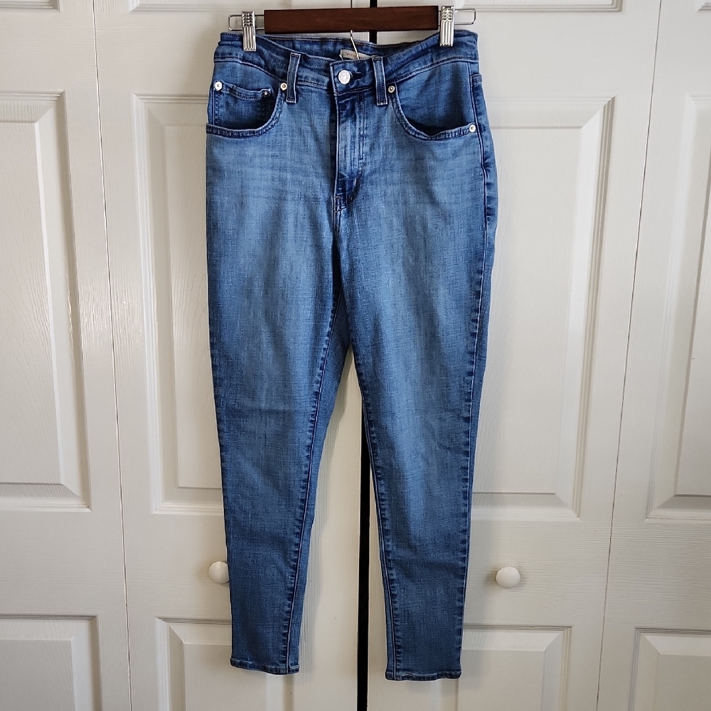 Levis 721 High Rise Skinny Womens Denim Jeans Size 30 Casual Western Everyday